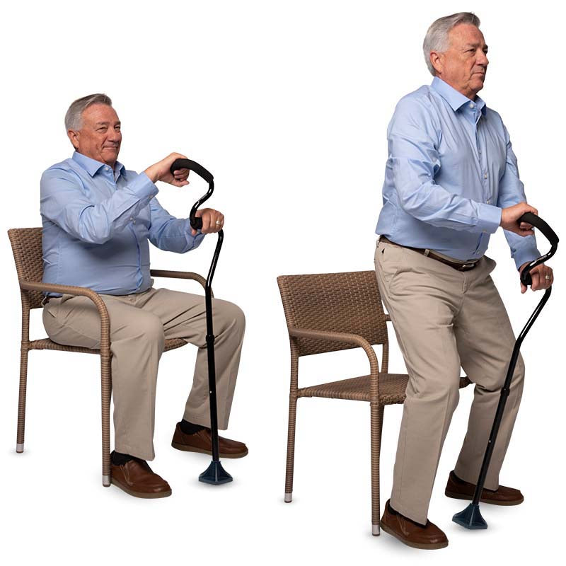 Walking with Ease: StrongArm Comfort Cane Redefines Support and Comfort for Users